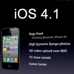 iOS 4.1 software update available on 8 September