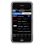 U-verse, an AT&T application that enables you to record and watch TV shows on your iPhone