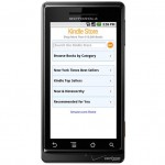 Amazon launch the Kindle application for Android