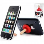 iPlunge iPhone, a funny and usefull stand accessory