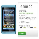 Nokia N8 available now for pre-ordering in Italy