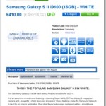 Samsung Galaxy S2 white – release date available