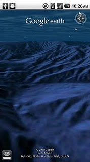 Google Earth 1.1 for Android devices