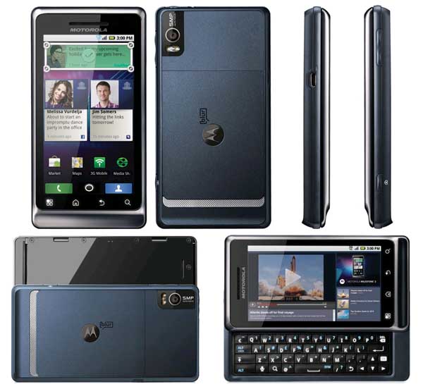 Motorola Milestone 2 UK