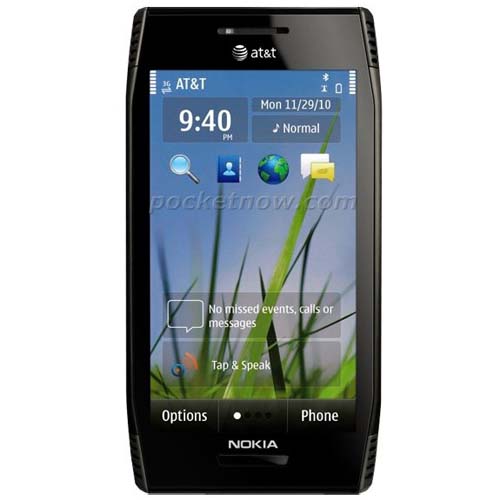 Nokia X7 front