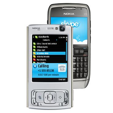Symbian Skype 1.1 application