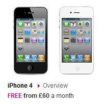 iPhone 4 UK price